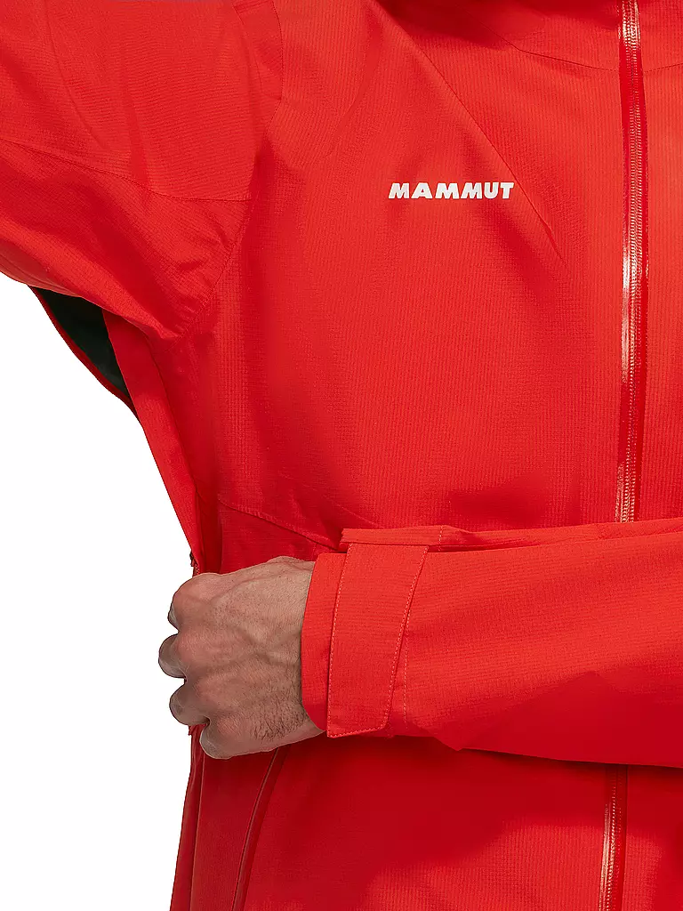MAMMUT | Herren Wanderjacke Alto Light 2,5L Hoodie | rot