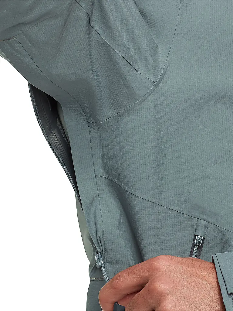 MAMMUT | Herren Wanderjacke Alto Light 3 in 1 HS Hooded | silber