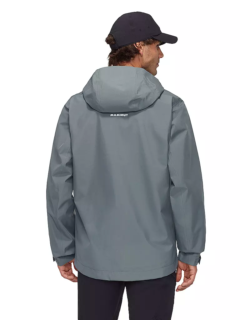 MAMMUT | Herren Wanderjacke Crater Light 3L GTX Hoodie | silber