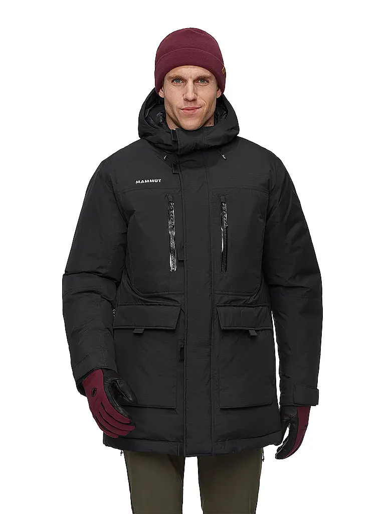 MAMMUT | Herren Winterparka Arctic IN Hooded isoliert | schwarz