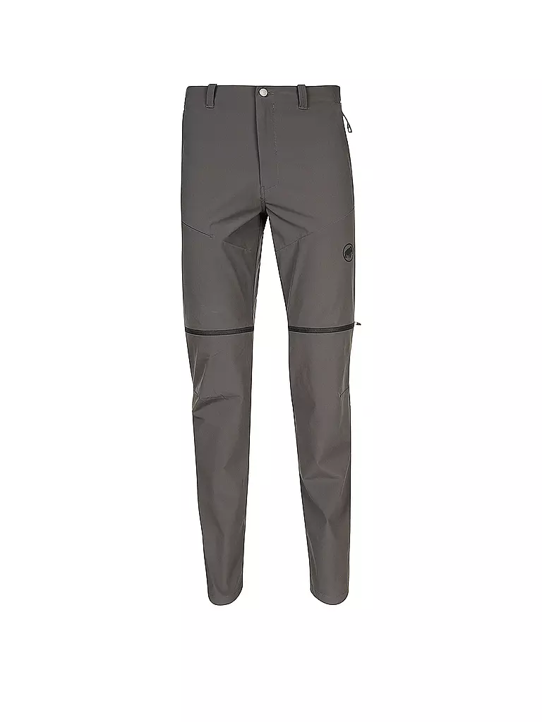 MAMMUT | Herren ZipOff Wanderhose Runbold | schwarz