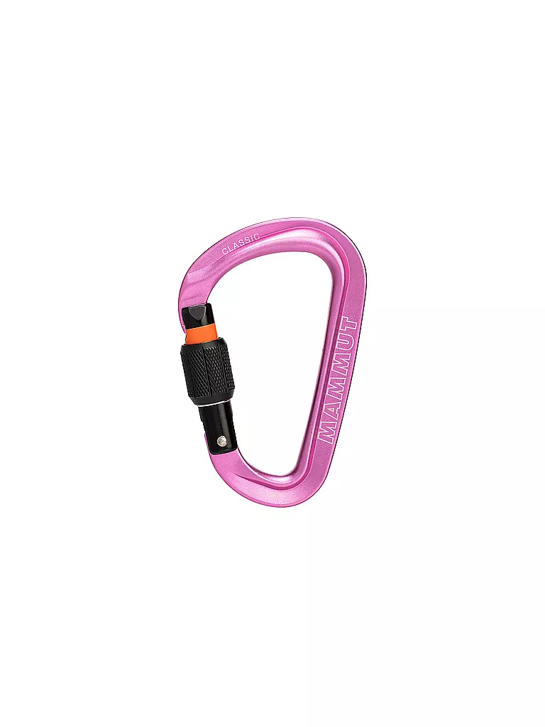 MAMMUT | Karabiner Classic HMS Screwgate | pink