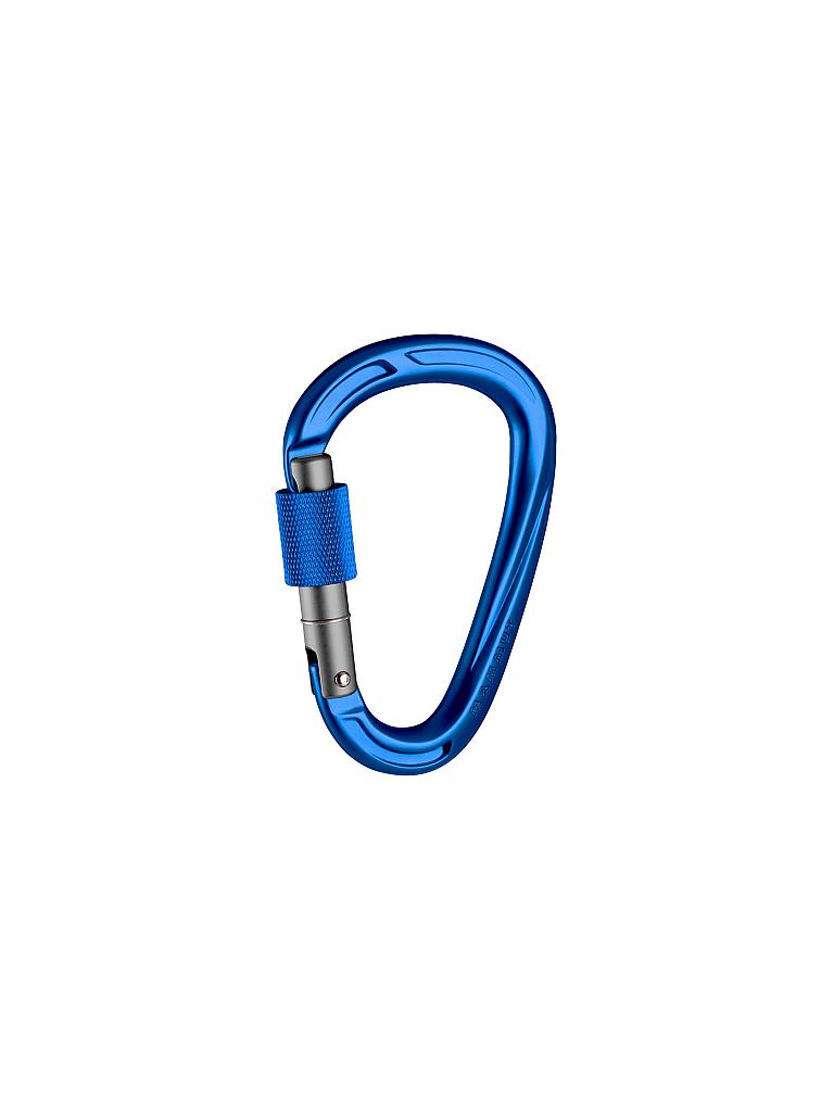 MAMMUT | Karabiner Crag HMS Screw Gate | blau
