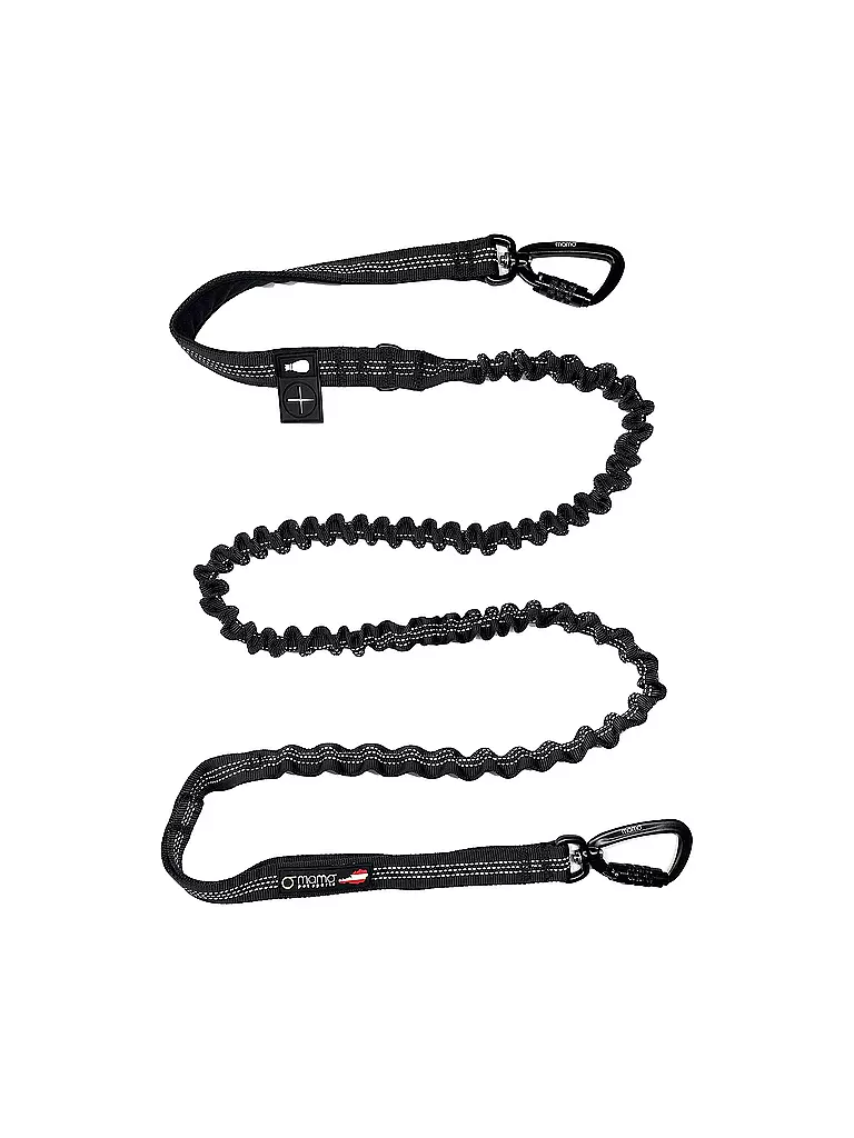 MAMO PET SPORTS | Hundeleine Mamo Bungee Leash Austria Edition 185cm | schwarz