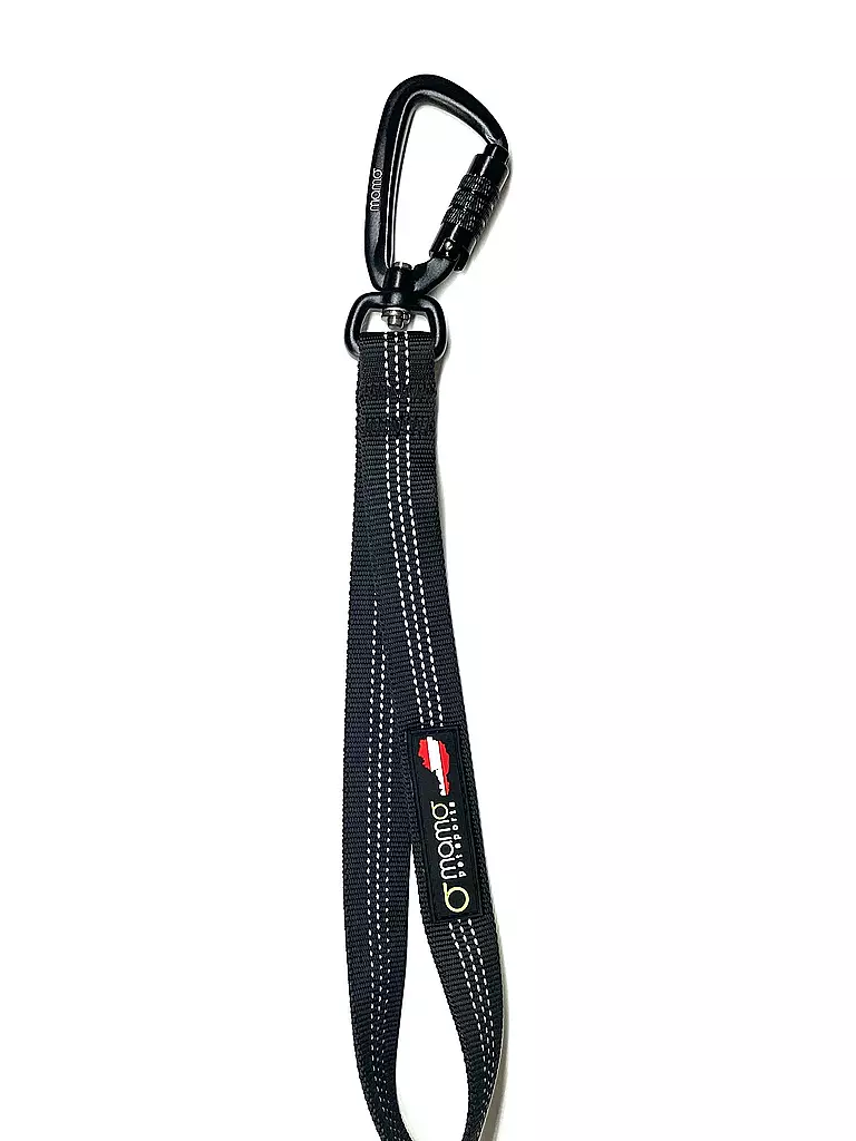 MAMO PET SPORTS | Hundeleine Mamo Bungee Leash Austria Edition 255cm | schwarz