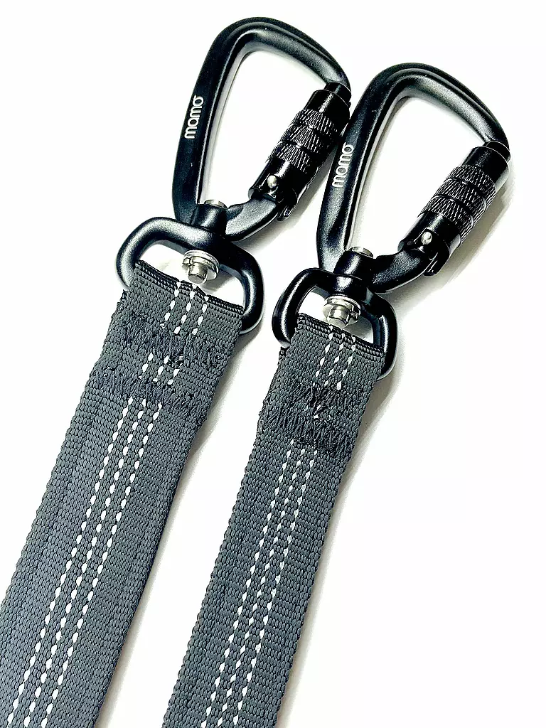 MAMO PET SPORTS | Hundeleine Mamo Bungee Leash Austria Edition 255cm | schwarz