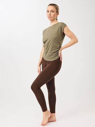 MANDALA | Damen Yogashirt Side Ruffeld
