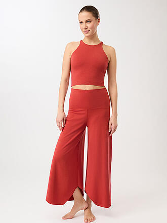 MANDALA | Damen Yogahose Roll Over Tulip
