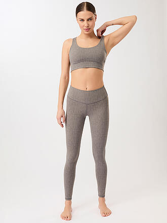 MANDALA | Damen Yogatight Mono Printed