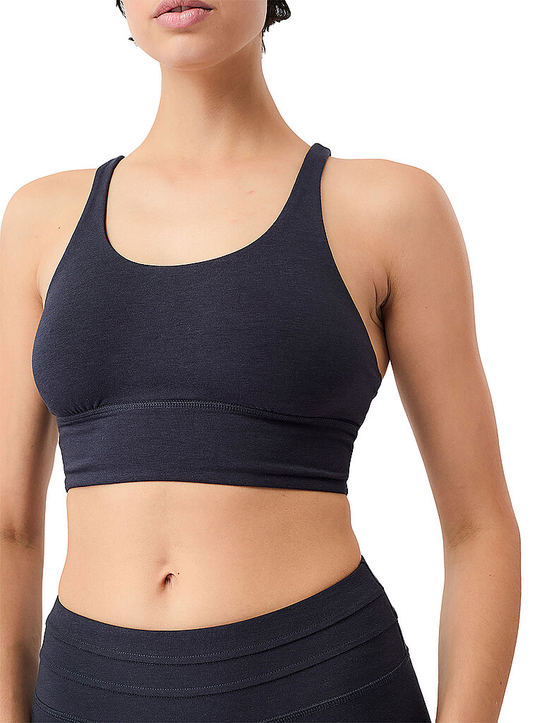 MANDALA Damen Sport-BH New Studio Medium Support dunkelblau | L — Bild 2