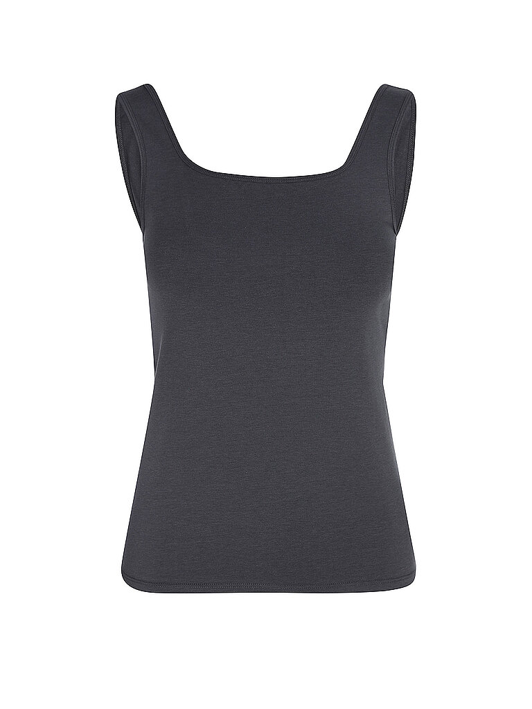 MANDALA Damen Yogatank Simple grau | M