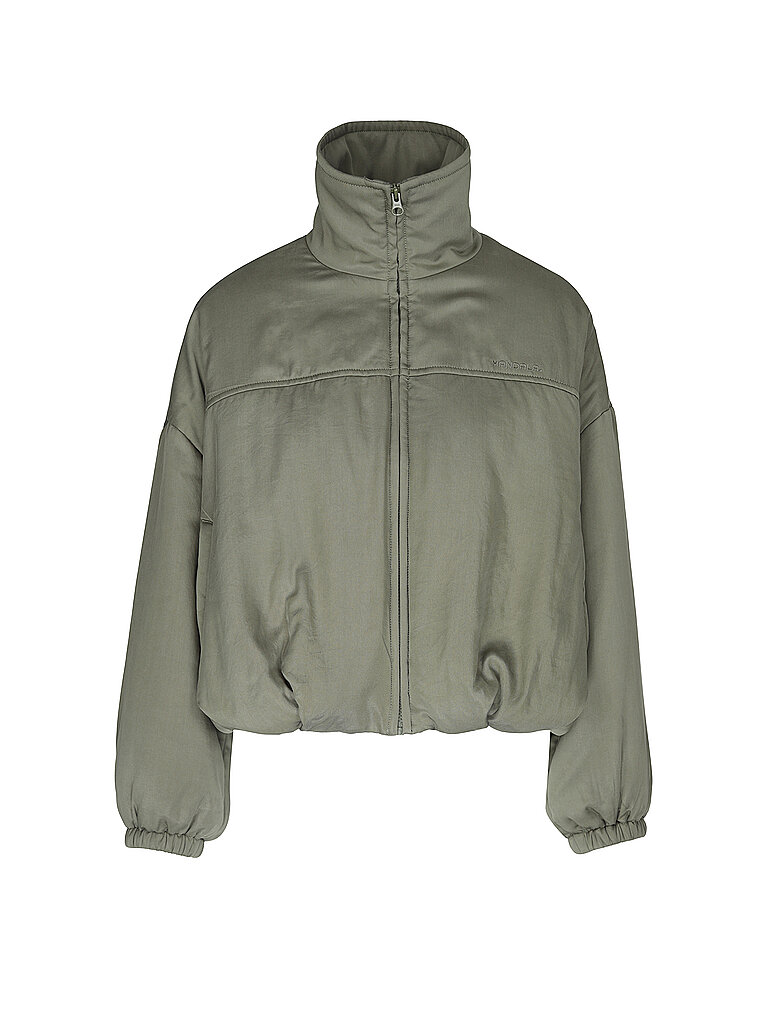 MANDALA Damen Yogajacke Modern Blouson dunkelgrün | L