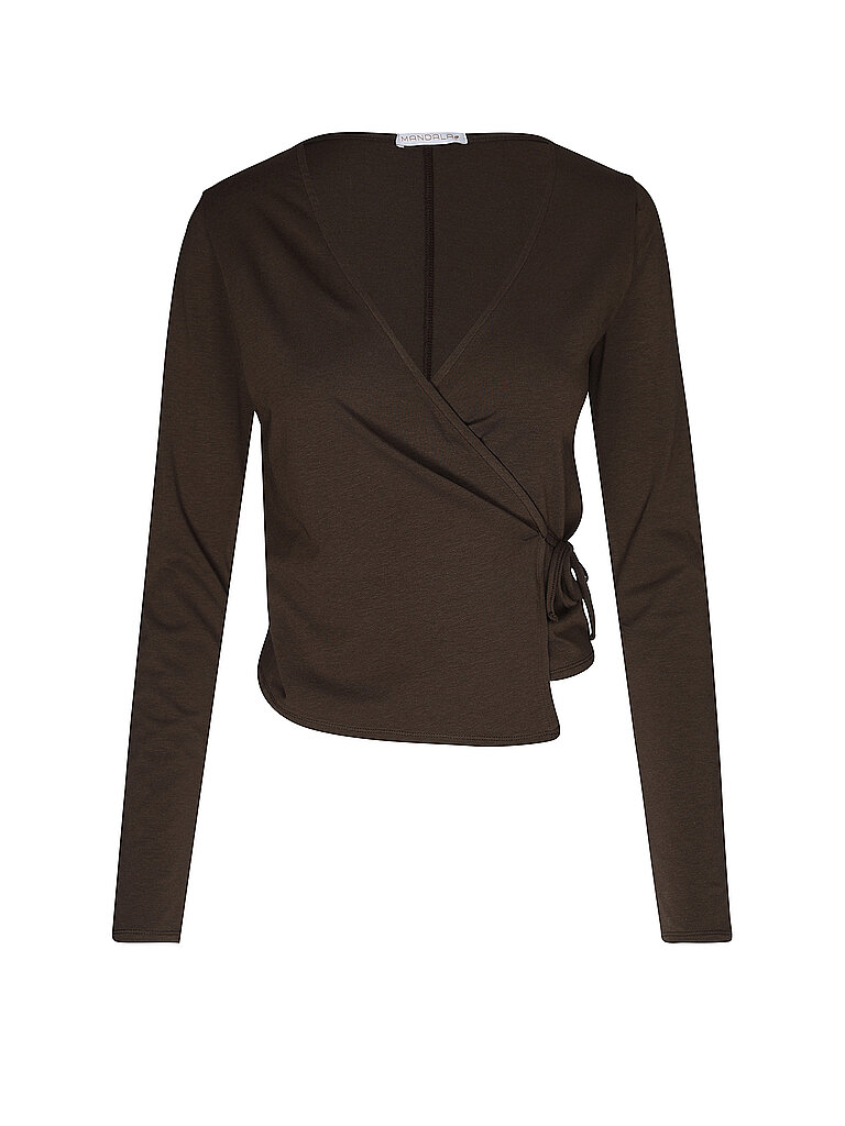 MANDALA Damen Yoga Wickeljacke New Wrap braun | XS