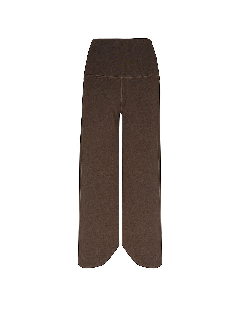 MANDALA Damen Yogahose Roll Over Tulip braun | S