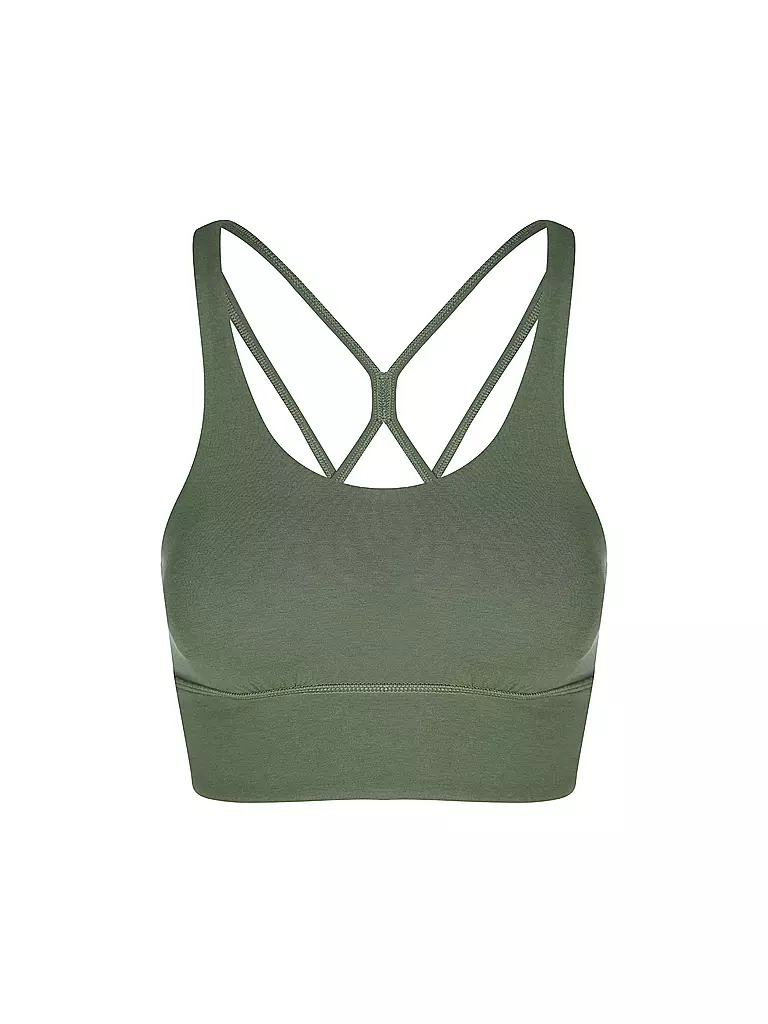 MANDALA | Damen Sport-BH New Studio Low Support | dunkelgrün
