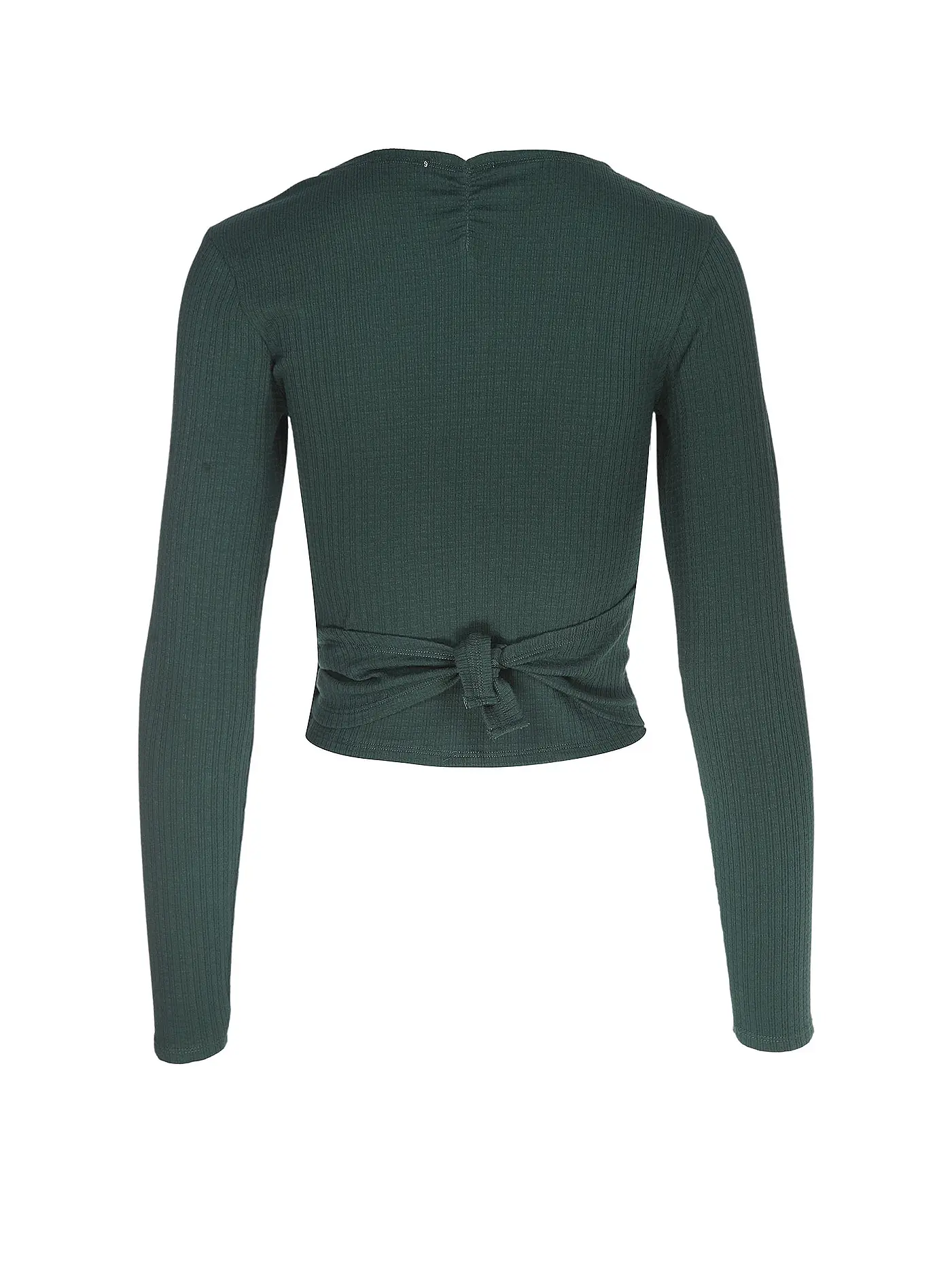 MANDALA | Damen Wickelweste Wrap Claire | dunkelgrün