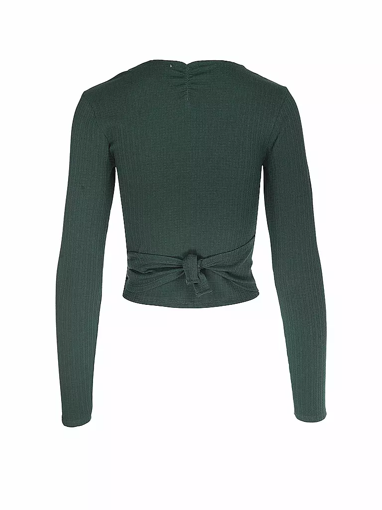 MANDALA | Damen Wickelweste Wrap Claire | dunkelgrün