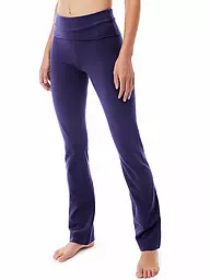 MANDALA | Damen Yoga Hose Classic Rolldown | blau