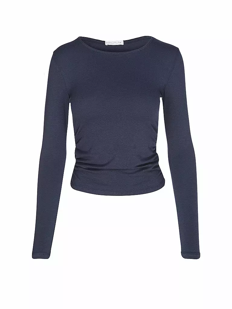 MANDALA | Damen Yoga Shirt  | dunkelblau