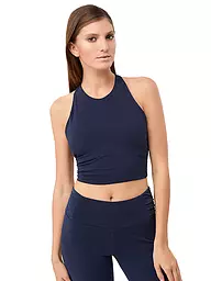 MANDALA | Damen Yoga Tank Top | dunkelblau