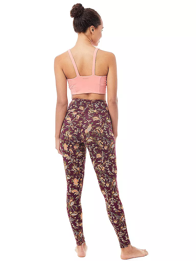 MANDALA | Damen Yoga Tight Printed | dunkelblau