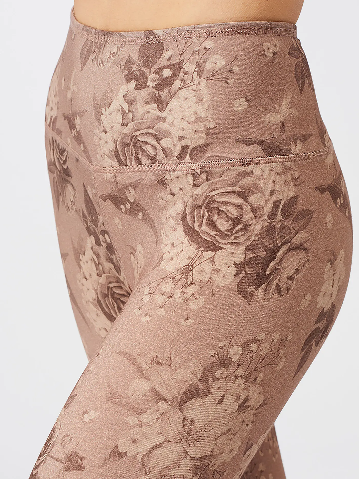MANDALA | Damen Yoga Tight Printed | braun