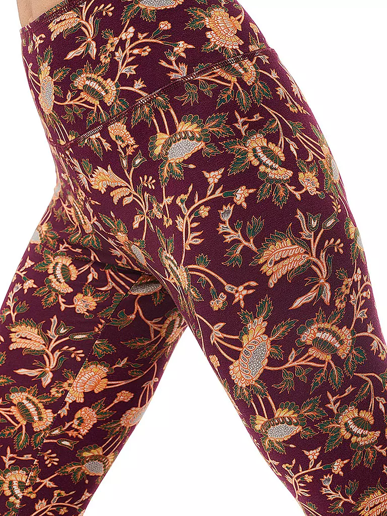 MANDALA | Damen Yoga Tight Printed | dunkelblau