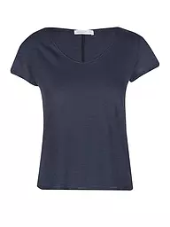 MANDALA | Damen Yoga-Shirt Basic | dunkelblau