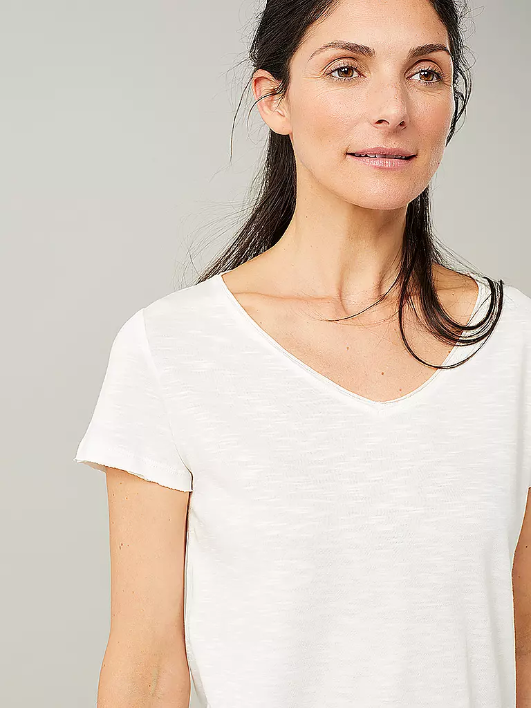 MANDALA | Damen Yoga-Shirt Basic | weiss