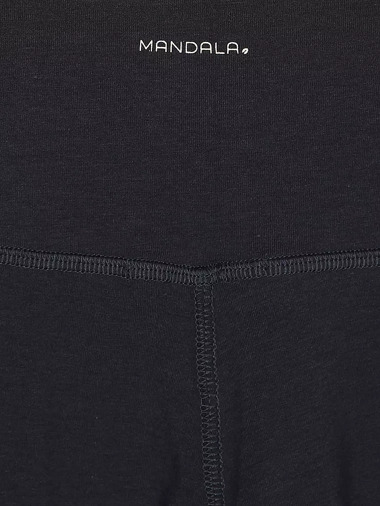 MANDALA | Damen Yogahose Wide Leg | dunkelblau