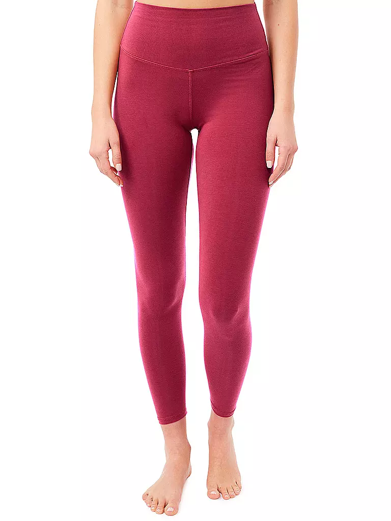 MANDALA | Damen Yogatight High Rise Full Length | rosa