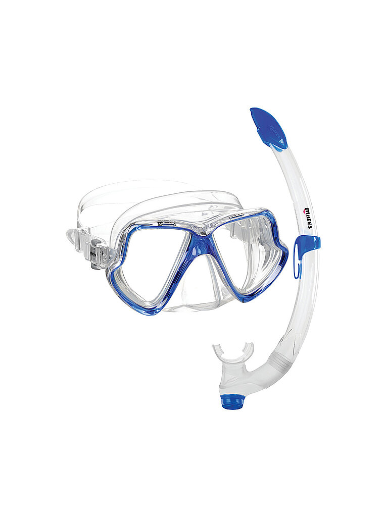 MARES Tauchset Wahoo blau