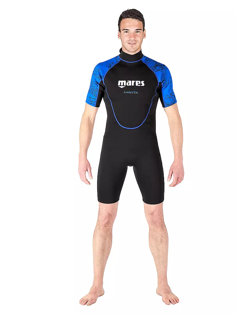 MARES | Herren Neoprenanzug Manta Shorty | schwarz
