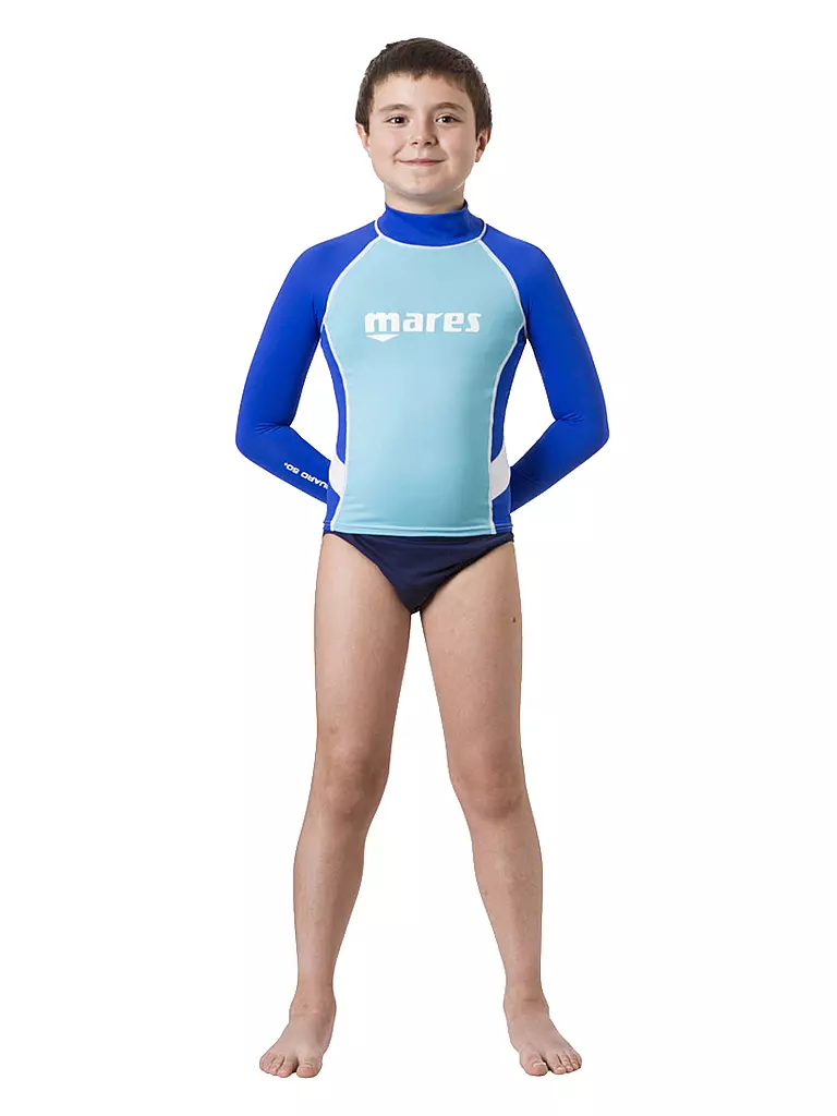 MARES | Jungen Rash Guard Junior | blau