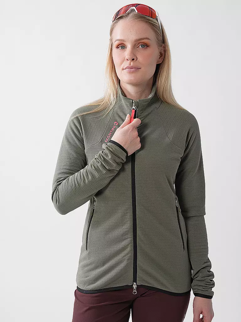 MARTINI |  Damen Fleecejacke Alpmate | olive