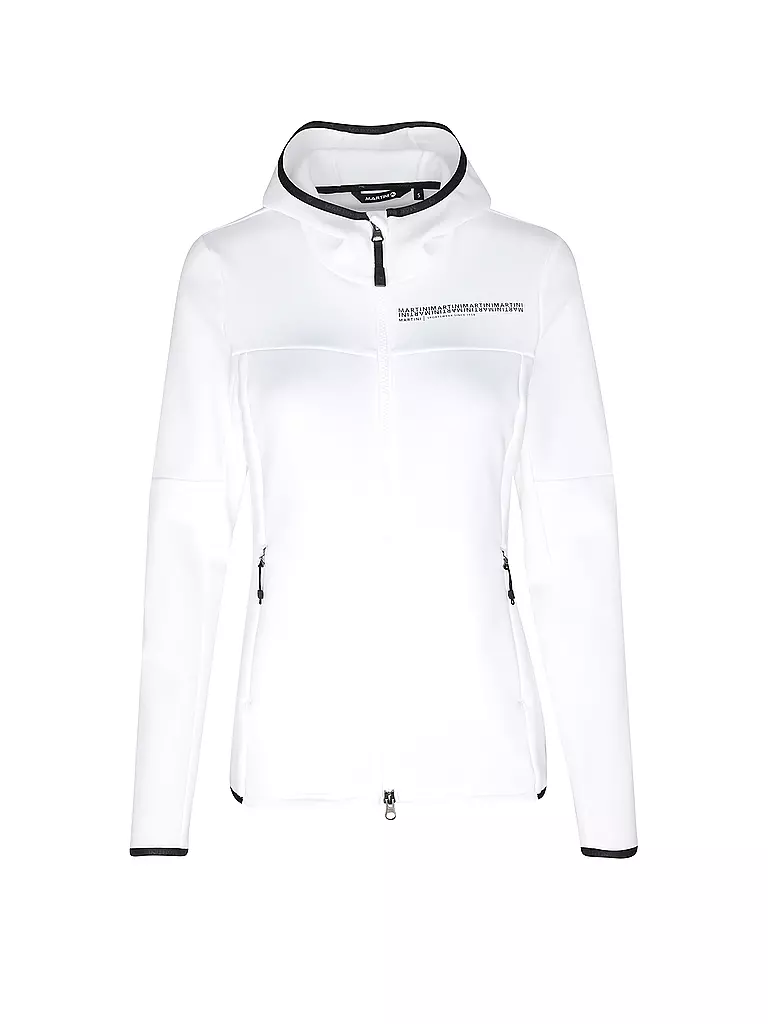 MARTINI | Damen Fleecejacke Recharge Hoodie | weiss