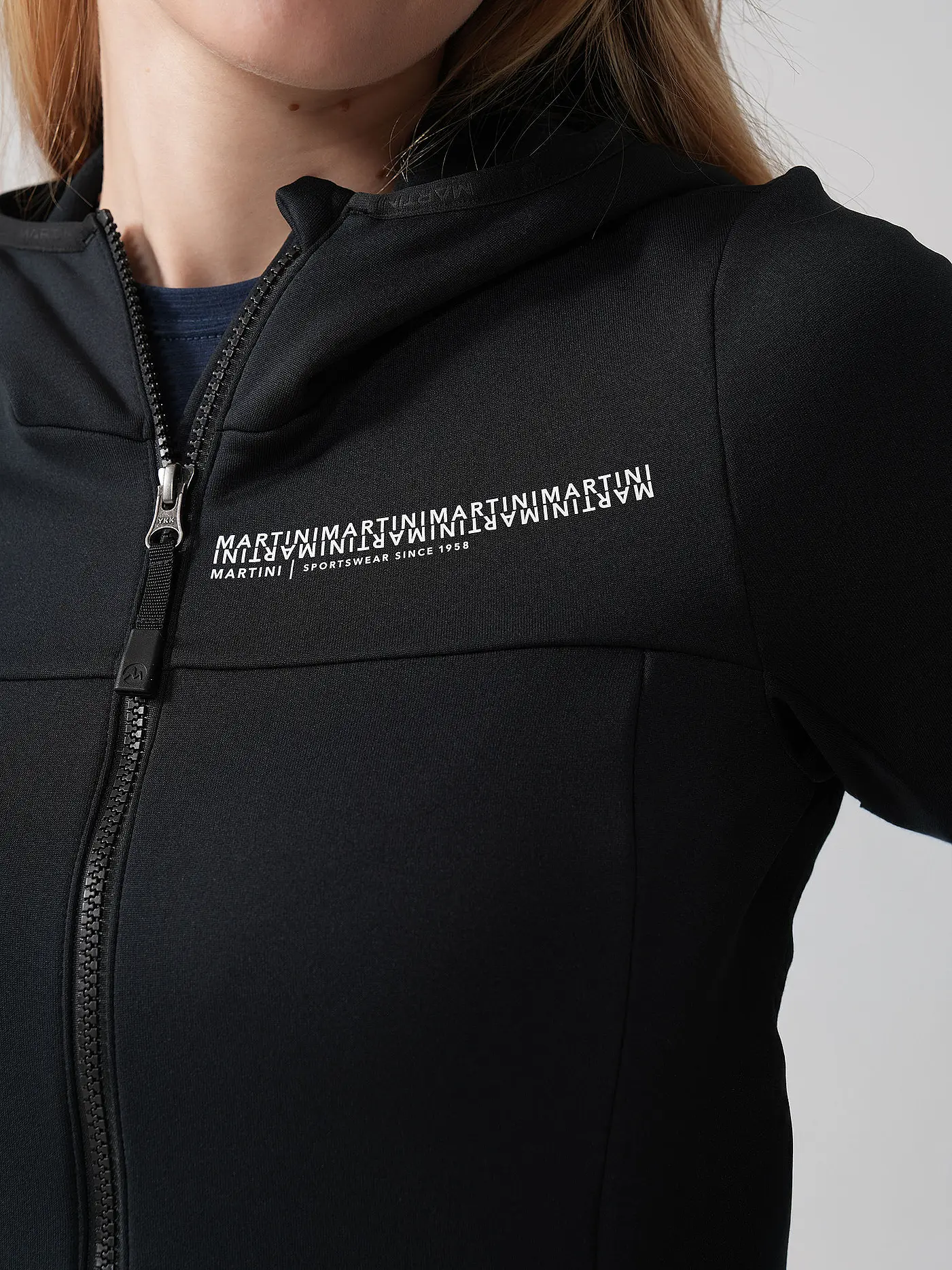 MARTINI | Damen Fleecejacke Recharge Hoodie | schwarz