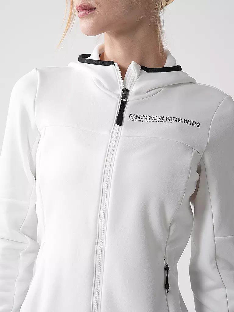 MARTINI | Damen Fleecejacke Recharge Hoodie | schwarz