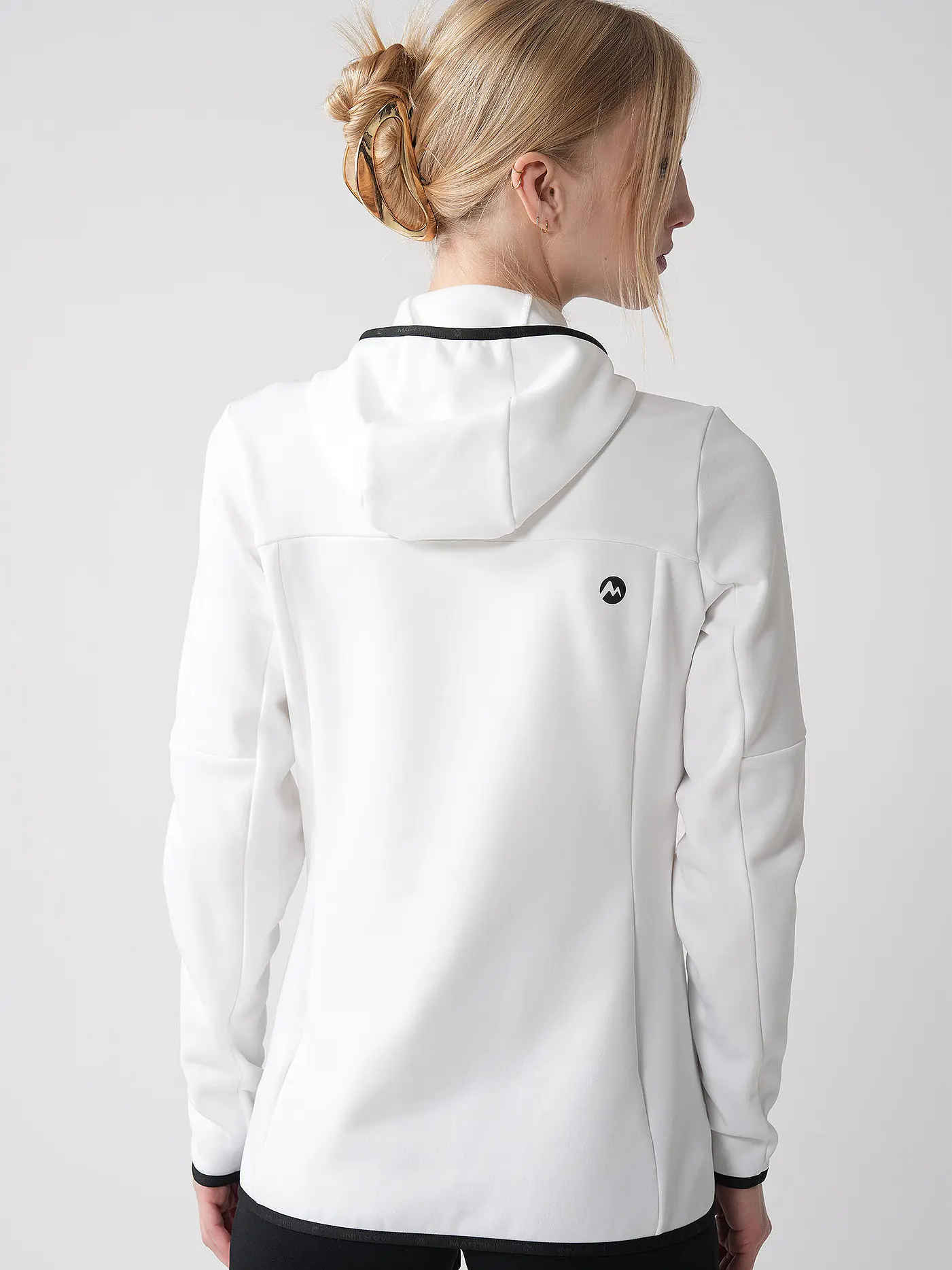 MARTINI | Damen Fleecejacke Recharge Hoodie | weiss