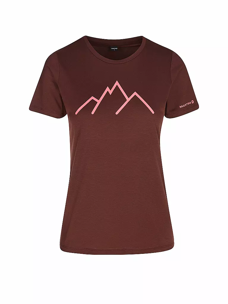MARTINI | Damen Funktionsshirt Alpmate | dunkelrot