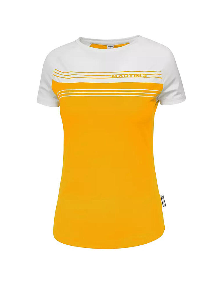 MARTINI Damen Funktionsshirt Enjoy Life gelb