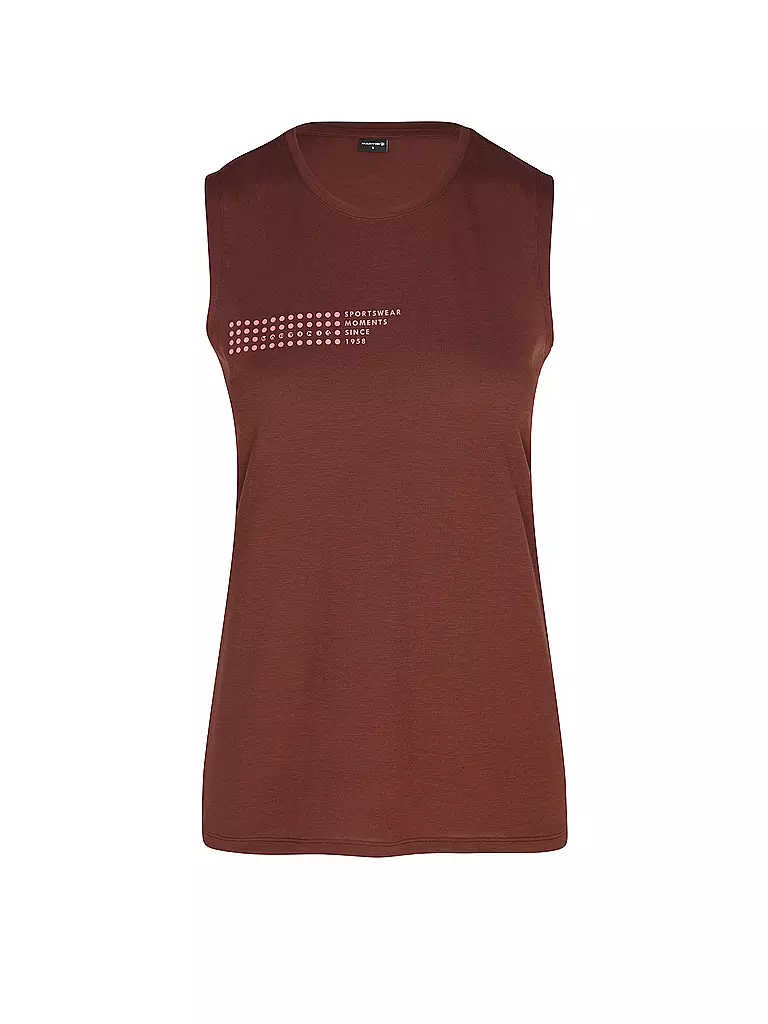 MARTINI | Damen Funktionstank Highventure | dunkelrot