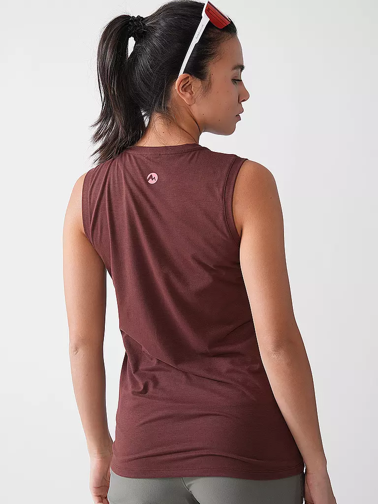 MARTINI | Damen Funktionstank Highventure | dunkelrot