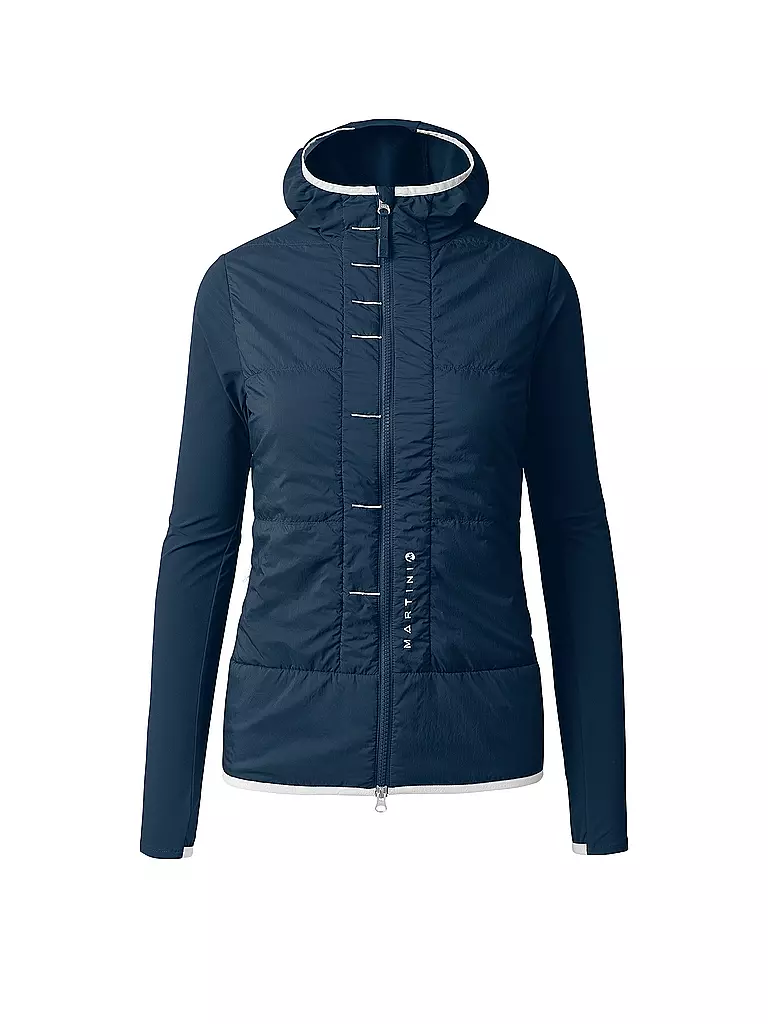 MARTINI | Damen Hybridjacke Hillclimb Hoodie | dunkelblau