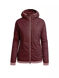 MARTINI | Damen Hybridjacke Vesuv Hoodie | dunkelrot