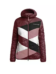 MARTINI | Damen Isojacke MTN Cook Hoodie | dunkelrot