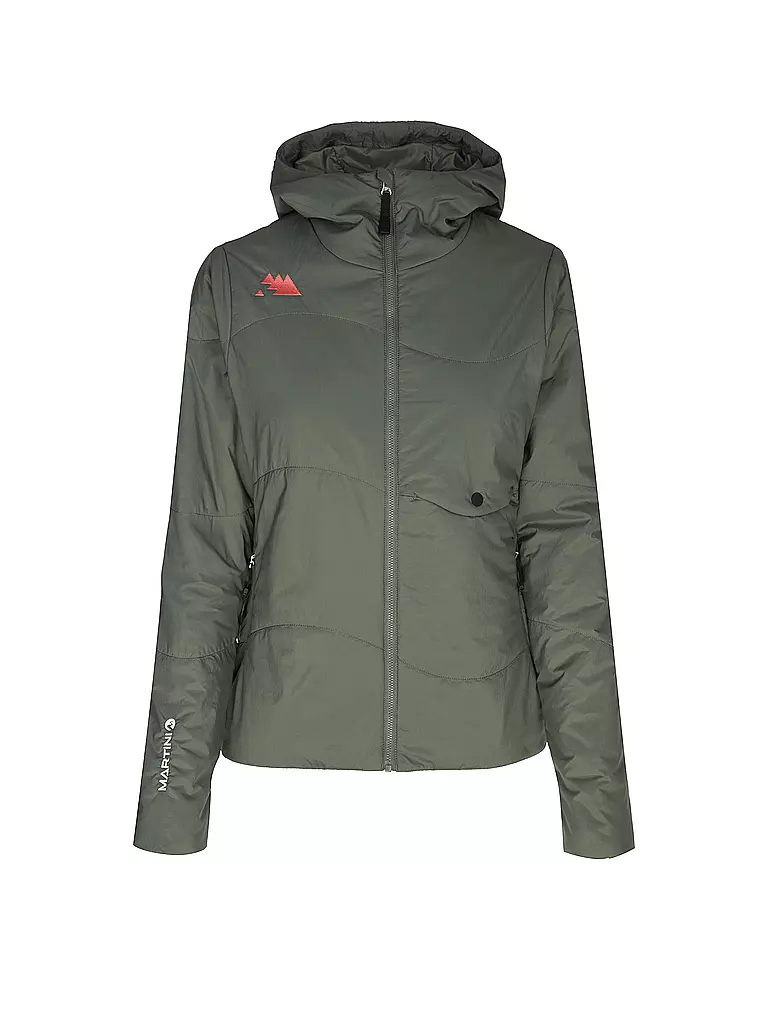 MARTINI | Damen Isojacke Sunrise Hoodie | olive
