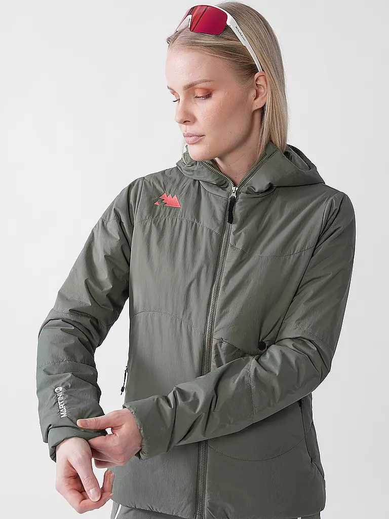 MARTINI | Damen Isojacke Sunrise Hoodie | olive