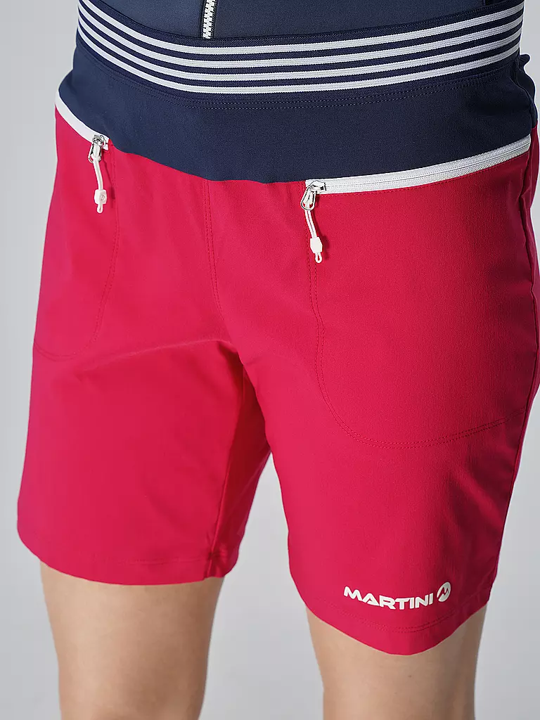 MARTINI | Damen Short Essential | dunkelrot