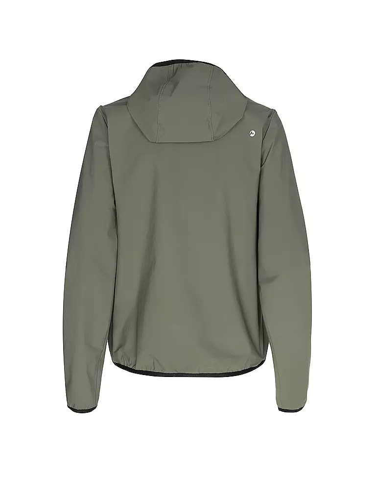 MARTINI | Damen Softshell Hybridjacke Trektech Hoodie | olive